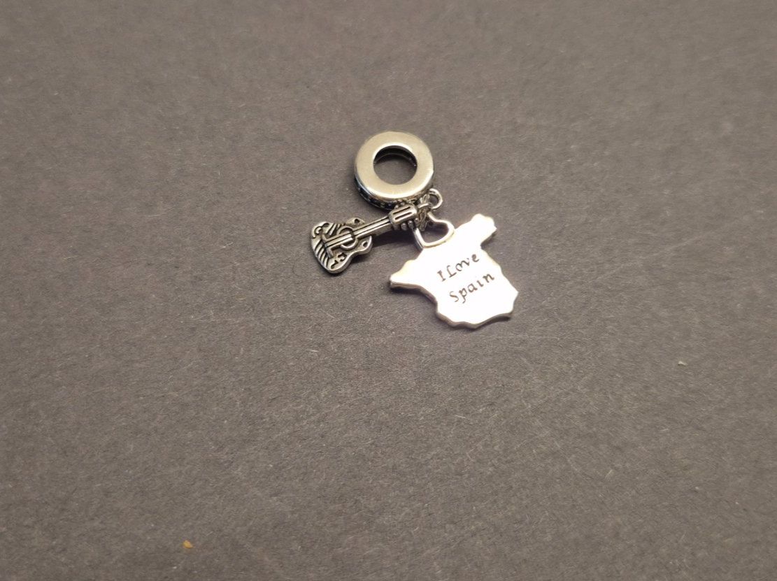 Ciondoli: Silber Charm Spanien +Garantie – Nuovo (secondo la descrizione) da Rotkreuz venduto da Carbone_Bijou-Shop 2