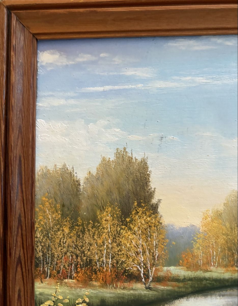 Foto & Immagini: Gemälde Herbstlandschaft "EU 93", Original mit Rahmen – Usato da Rothenburg venduto da meg_ln8t 3