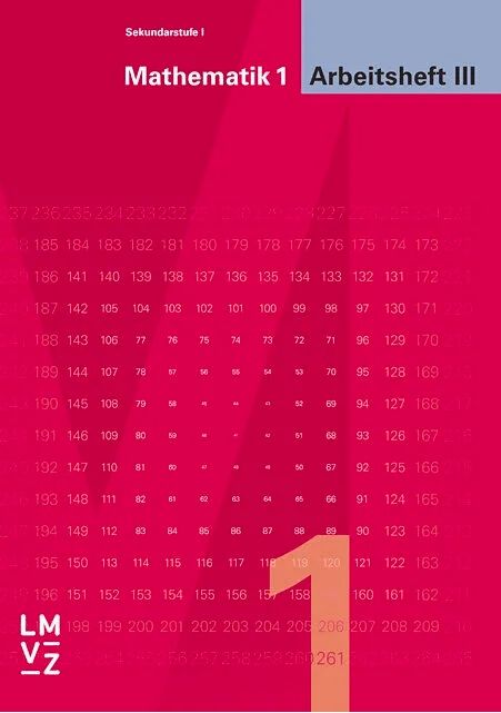 Libri: Mathematik 1, Arbeitsheft 3 – Nuovo (secondo la descrizione) da Wiesendangen venduto da zitronenziegel