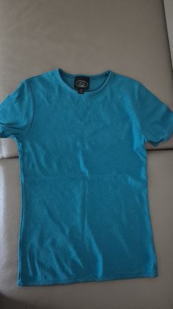 Laura Ashley T-Shirt Gr.S türkis 100% Baumwolle