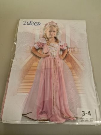 Fasnachtskostüm Prinzessin Rosa, Grösse 3-4 Jahre, Neu!