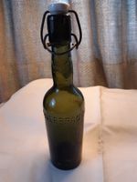alte Bierflasche: Engadinerbräu Celerina
