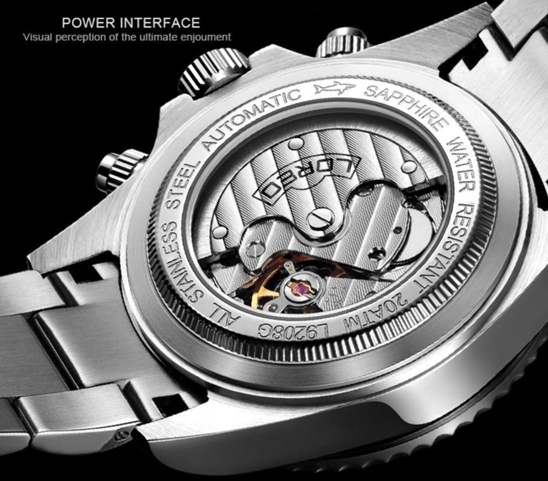 Orologi: Loreo Automatik Chrono Sky Blue – Nuovo (secondo la descrizione) da Arbon venduto da Helmuth 3