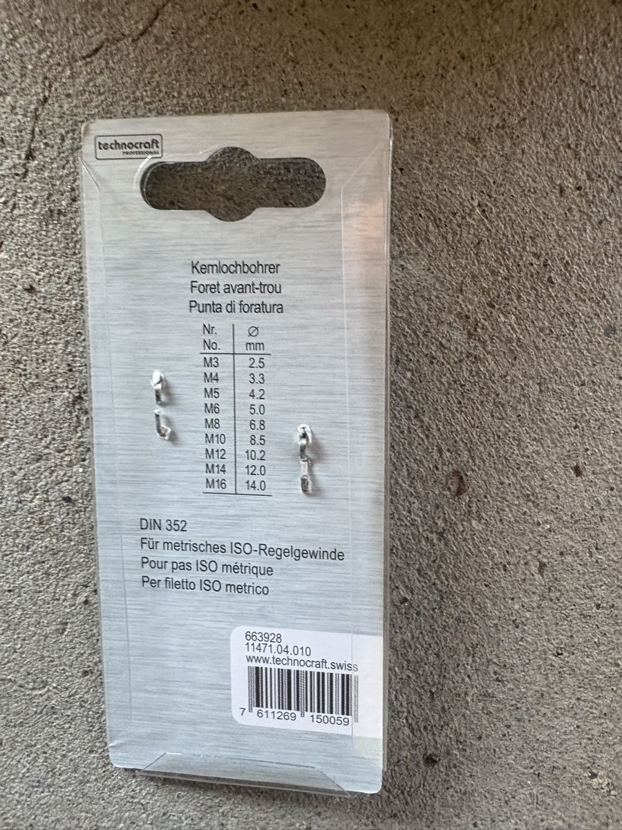 Technocraft Alle Werkzeuge: Gewindebohrer M4  233 Stück!!! – Neu und originalverpackt aus Müselbach von Mueselbach 1