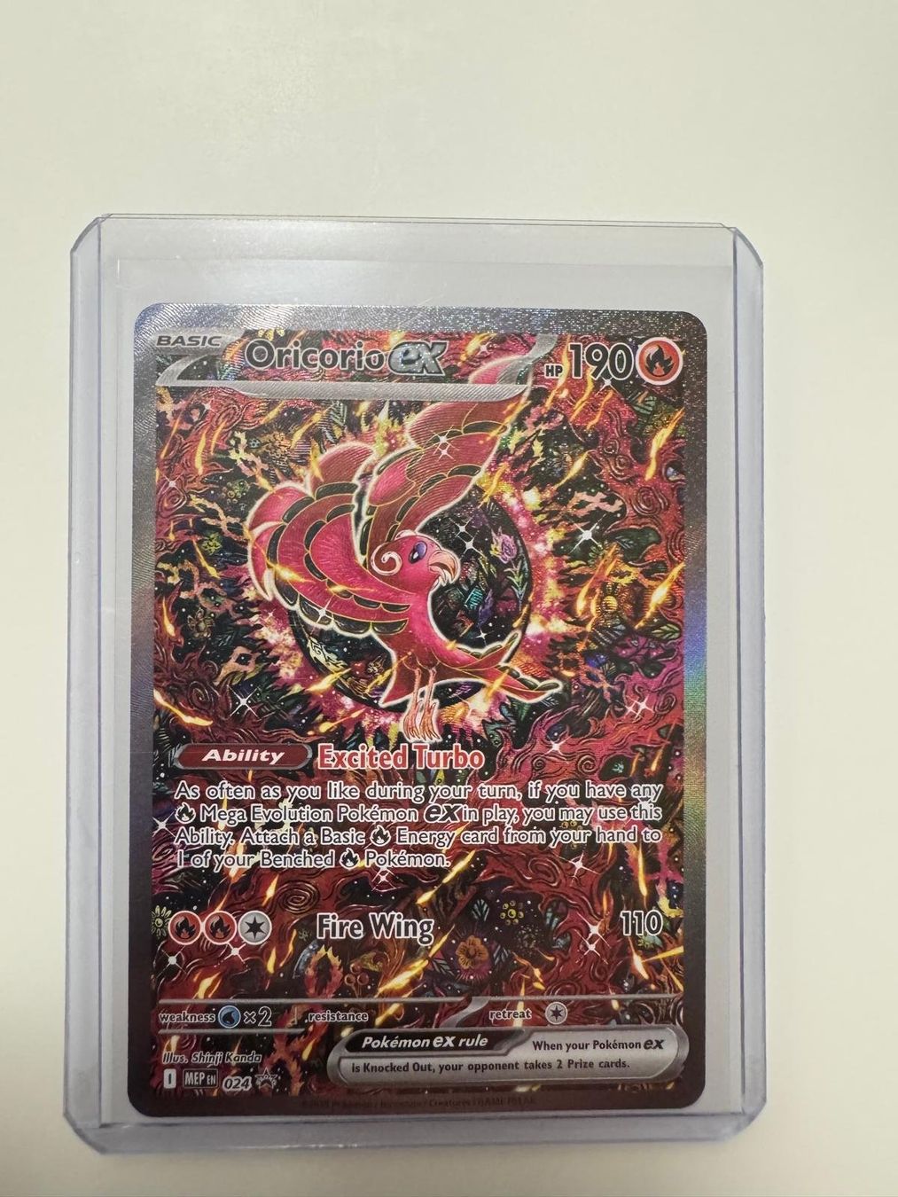 Oricorio ex | Black Star Promo | MEP 024 | EN (Gebraucht) in ...