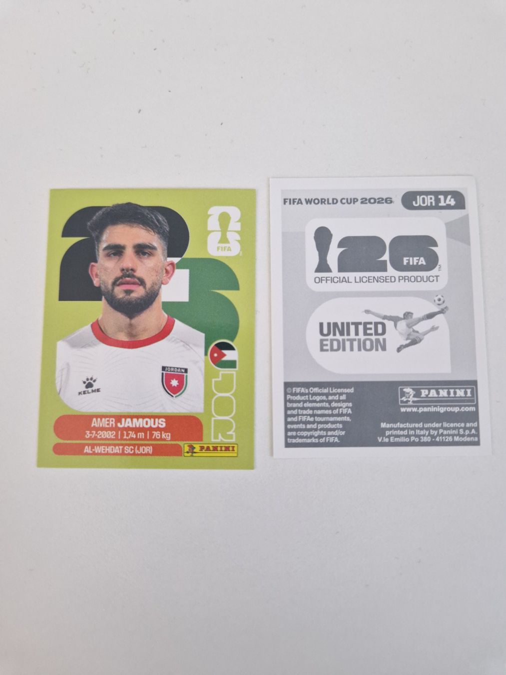 Panini Carte collezionabili: Panini Sticker JOR14 – Nuovo (secondo la descrizione) da Stüsslingen venduto da white_angel86