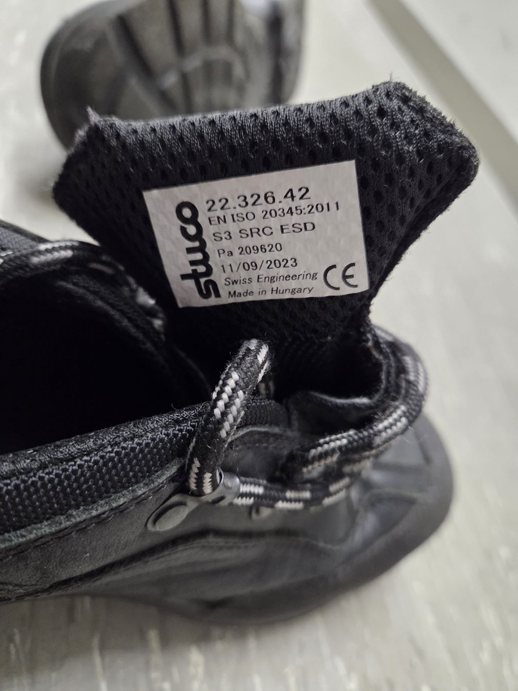 Stuco Scarpe da uomo: Sicherheitsschuhe Stuco S3 – Usato da Roveredo GR venduto da Dav_77 2