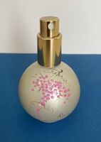 Parfumflakon leer rund dekorativ bestückt Glas ca.80ml
