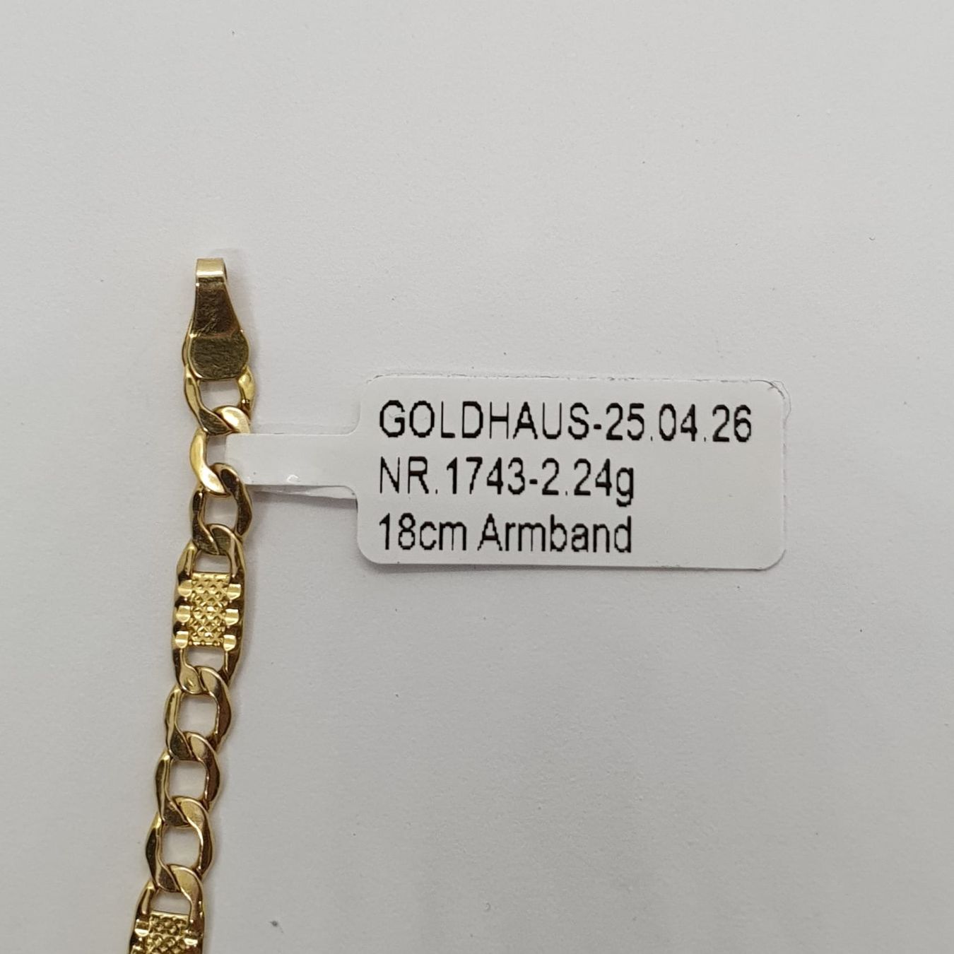 Bracciali & Braccialetti: Echt 14K Gold Armband – Usato da Luzern venduto da Luzern-Goldhaus 4