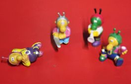 4 Frufoo Mini Figuren aus den 90ern