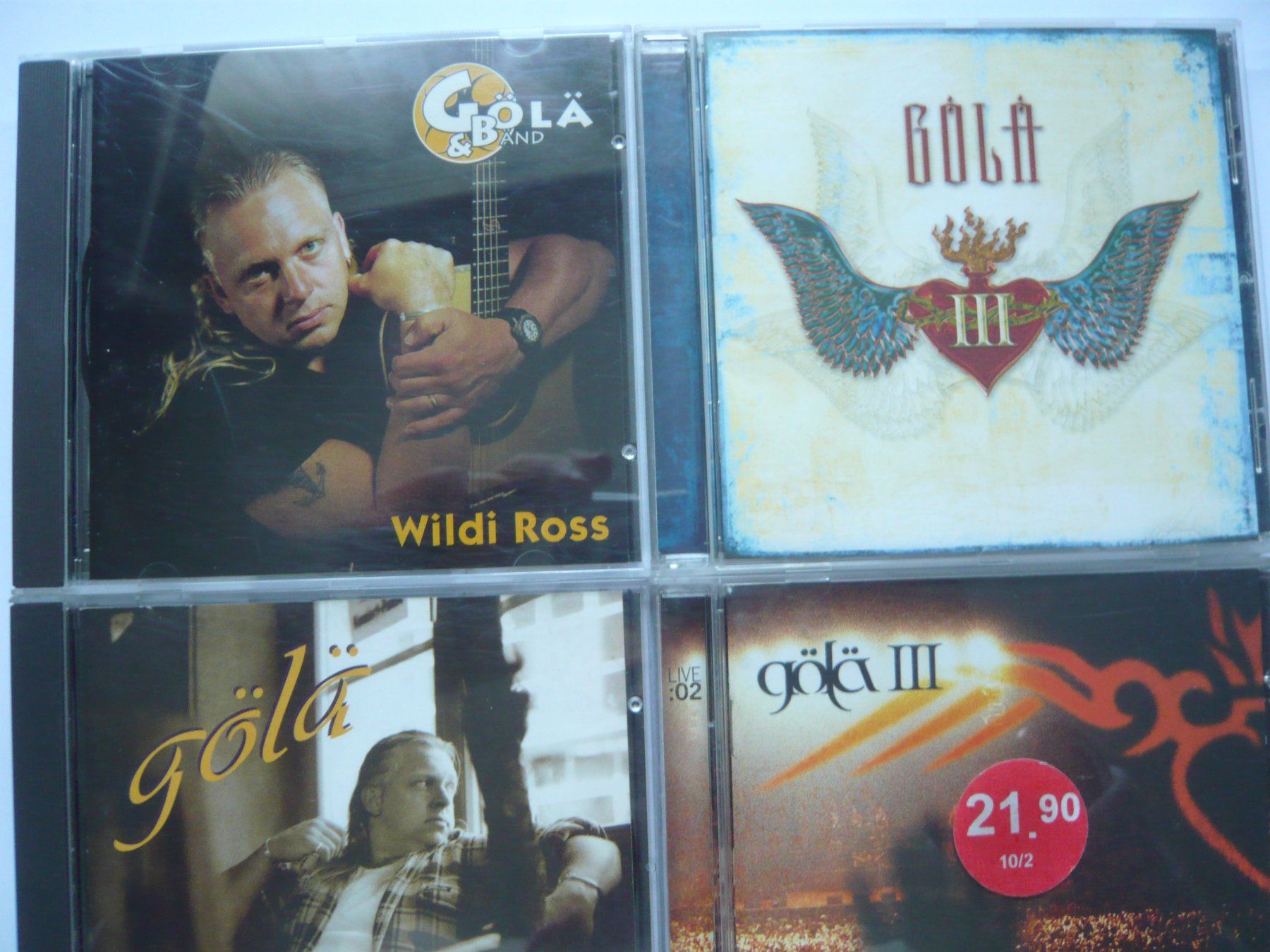 CD: GÖLÄ 6CD Sammlung GÖLÄ – Usato da Winterthur venduto da Cajun 1