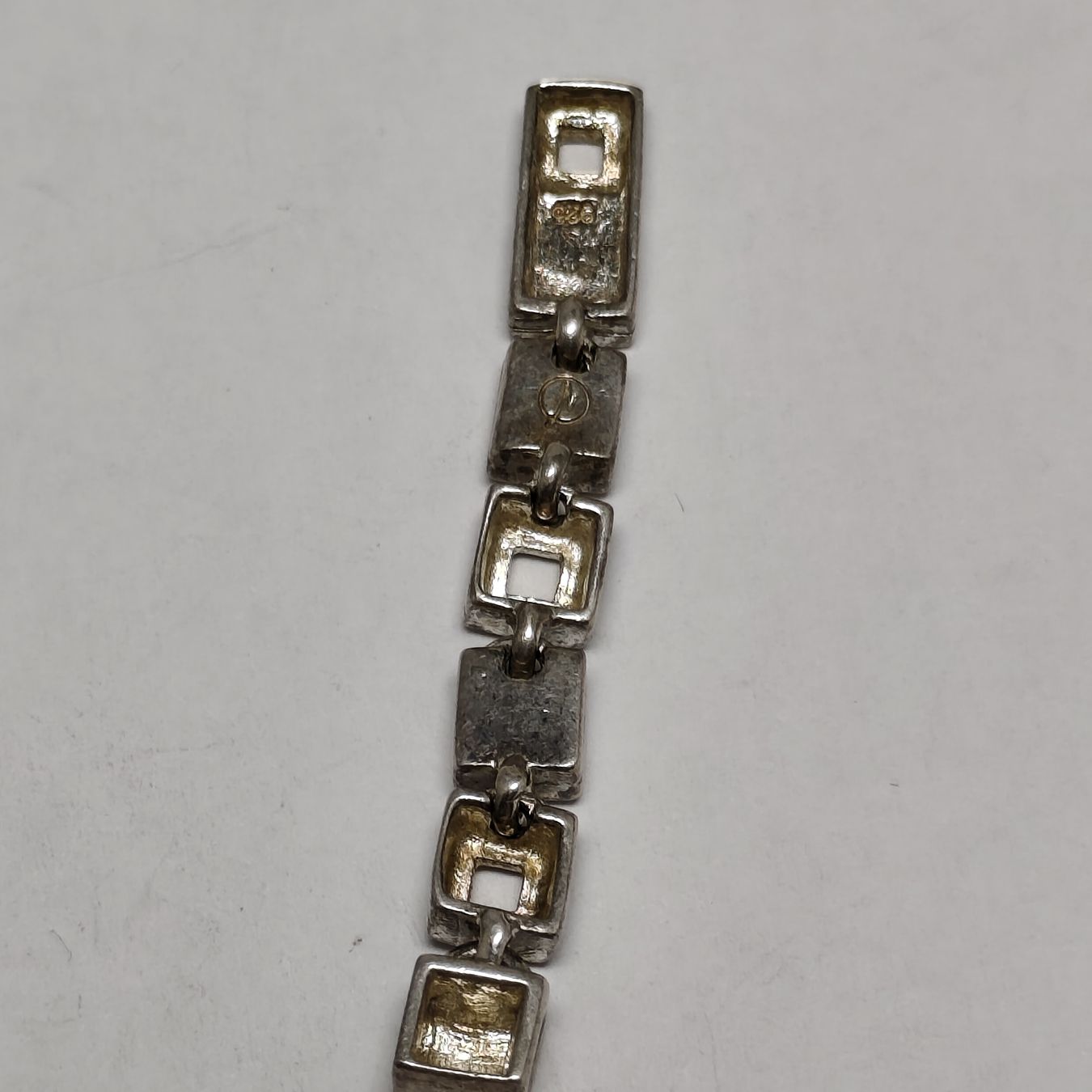 Sonstiger Schmuck: Vintage Anhänger aus massivem Silber mit Strass #A6 – Gebraucht aus Châtelaine von Tropic.Watch2 4