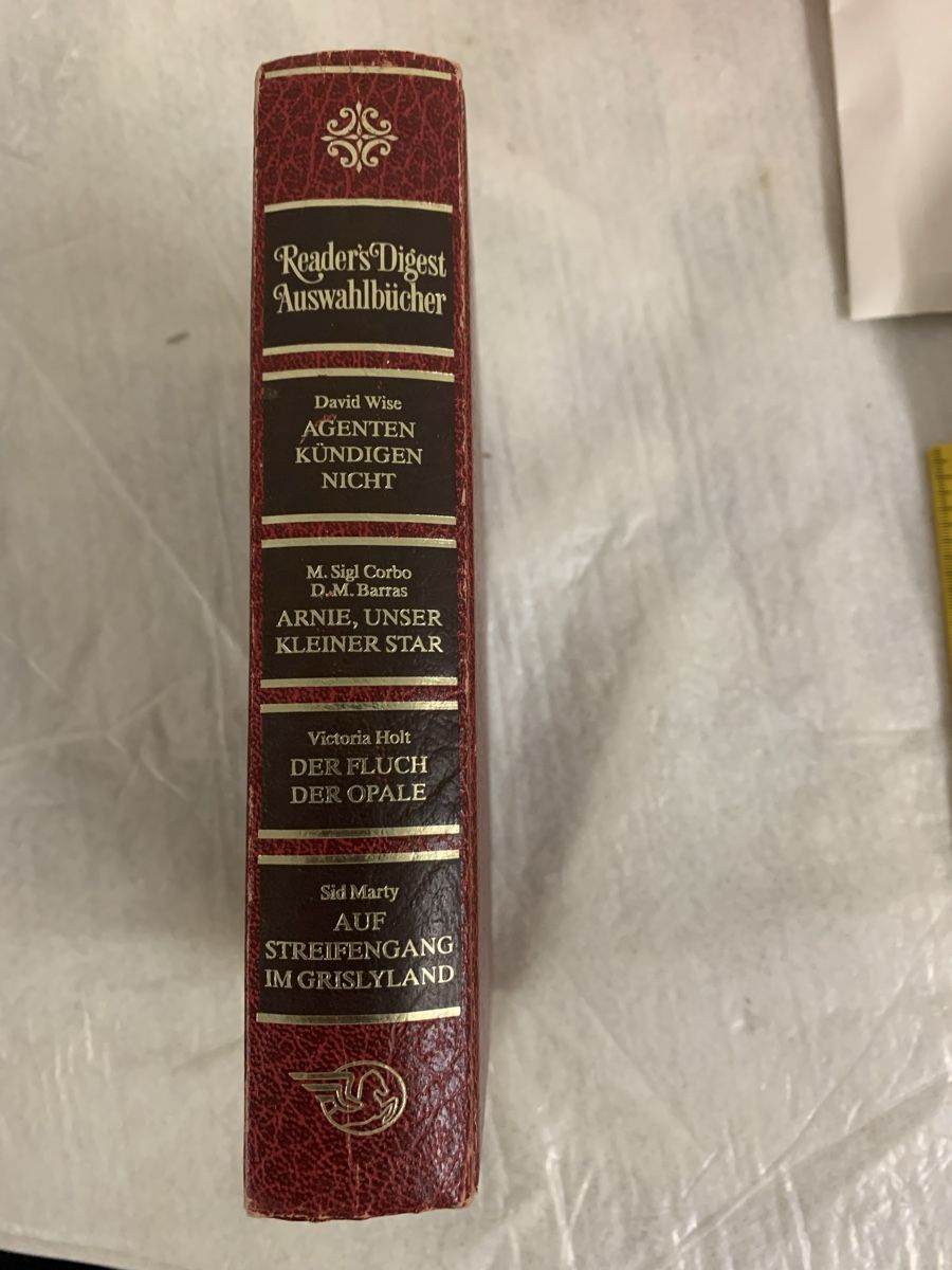 Bücher: Reader's Digest Auswahlbücher 4 Romane – Gebraucht aus Erlenbach ZH von Ritschly