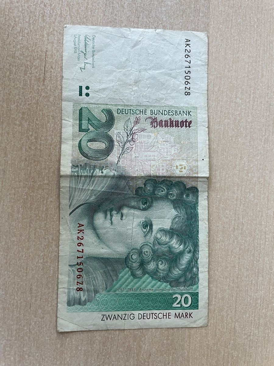 Billets de banque: 20 Deutsche Mark Banknote – D'occasion à Zürich par Campi1000
