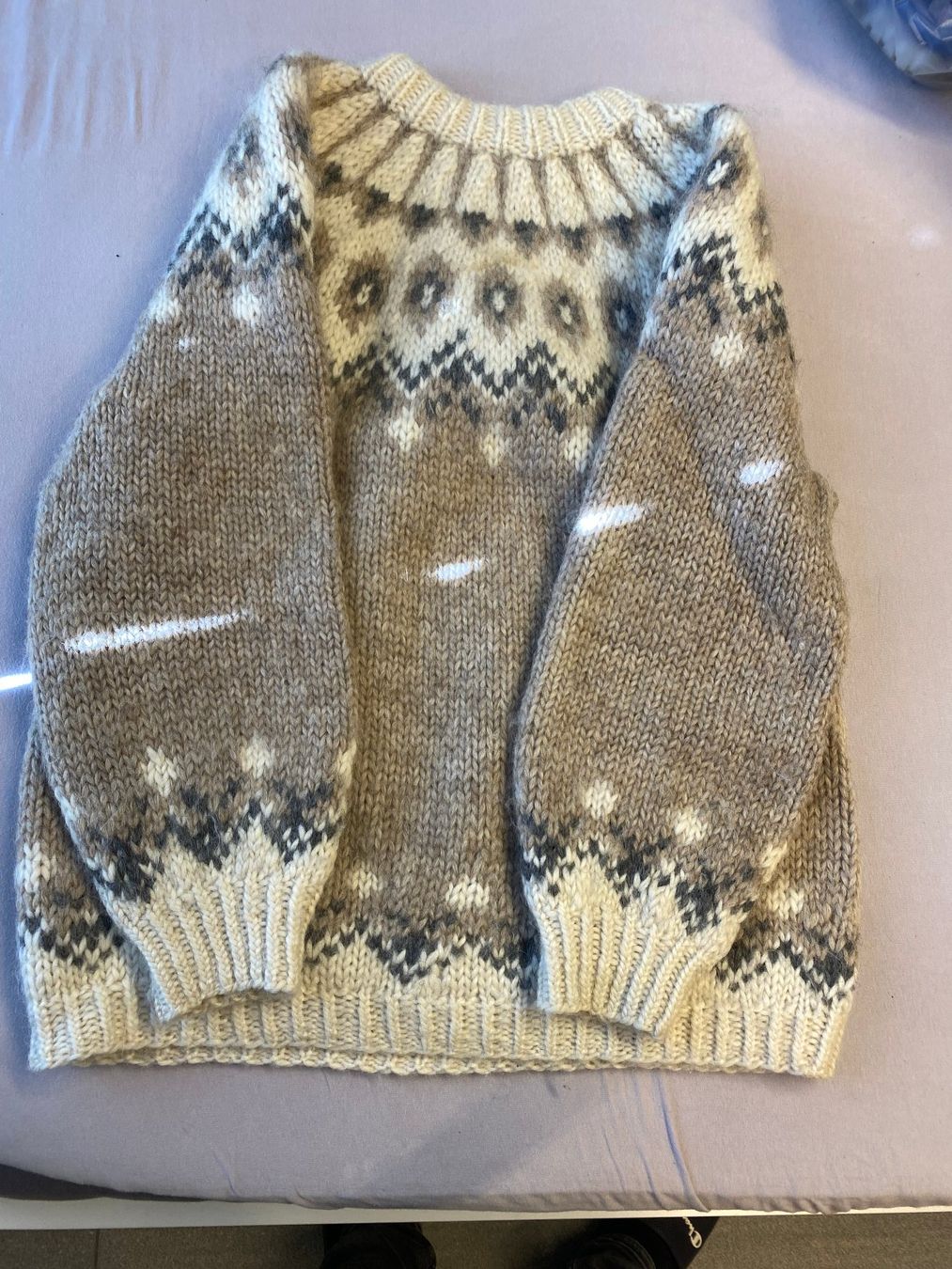 Maglioni & Felpe: Hangestrickter Islandpulli Gr. S/M – Usato da Hölstein venduto da Chabischrut 4