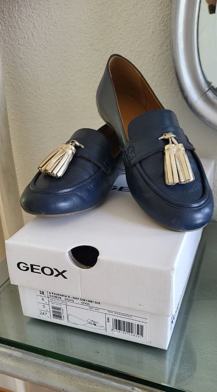 Geox Scarpe da donna: Dunkelblaue Geox Loafer – Nuovo (secondo la descrizione) da Muhen venduto da Diva57 3
