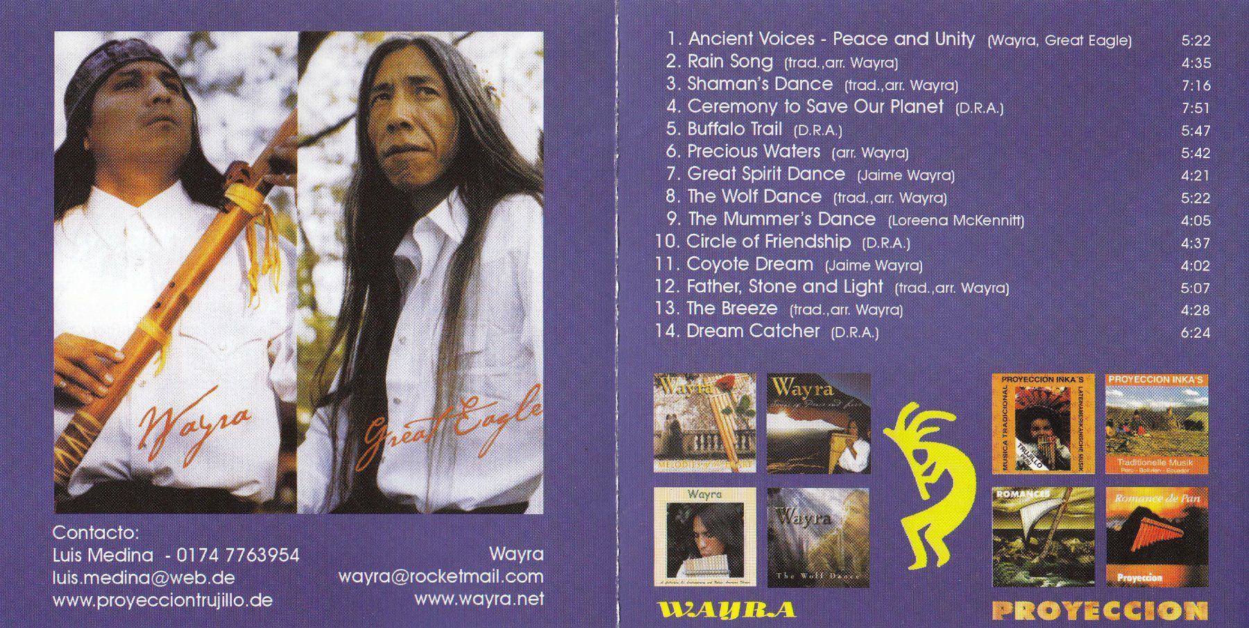 CD: Wind Great Eagle Native American Songs 14 Titel – Usato da Spreitenbach venduto da Turbo_1105 3