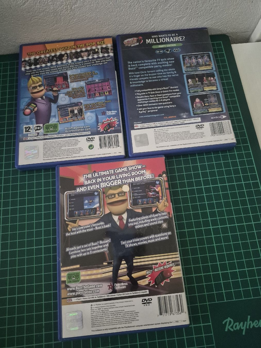 Sony Giochi: PS2 Buzz! Pop, Big Quiz & Millionaire - Bundle - Fun! – Usato da Meyrin venduto da Retro-GZ 4