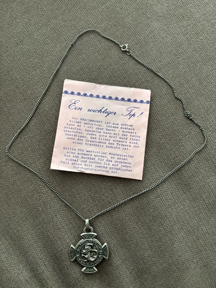 Anhänger: Silberkette mit Drachen Anhänger  – Gebraucht aus Uster von lobo1975 3