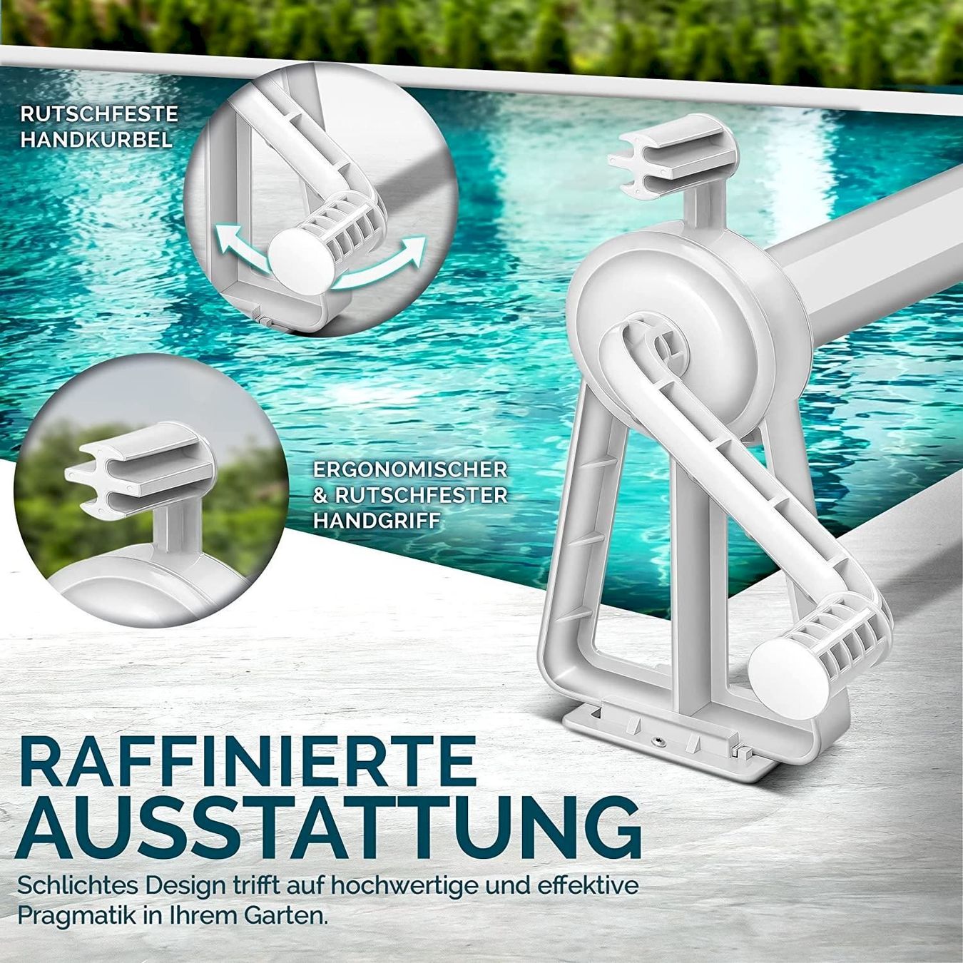 Schwimmbad: tillvex Pool Aufroller 1,05 - 6,15 m – Neu und originalverpackt aus Bottighofen von zaap 4