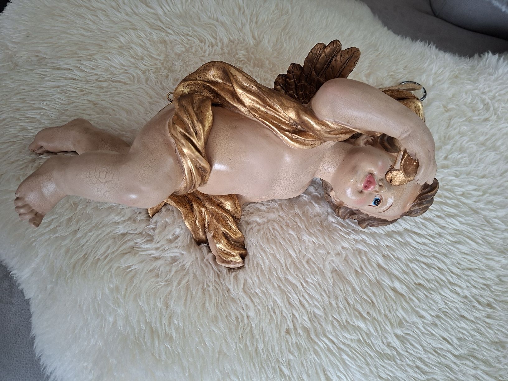 Statuette: Alter, schöner Engel, massiv – Usato da Aarwangen venduto da jaelli01 2