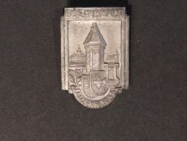 Relief-Plakette eidg. Musikfest Luzern, 1935