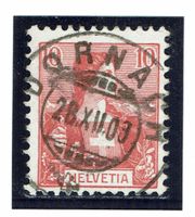 Helvetia 104 Vollstempel Dornach SO