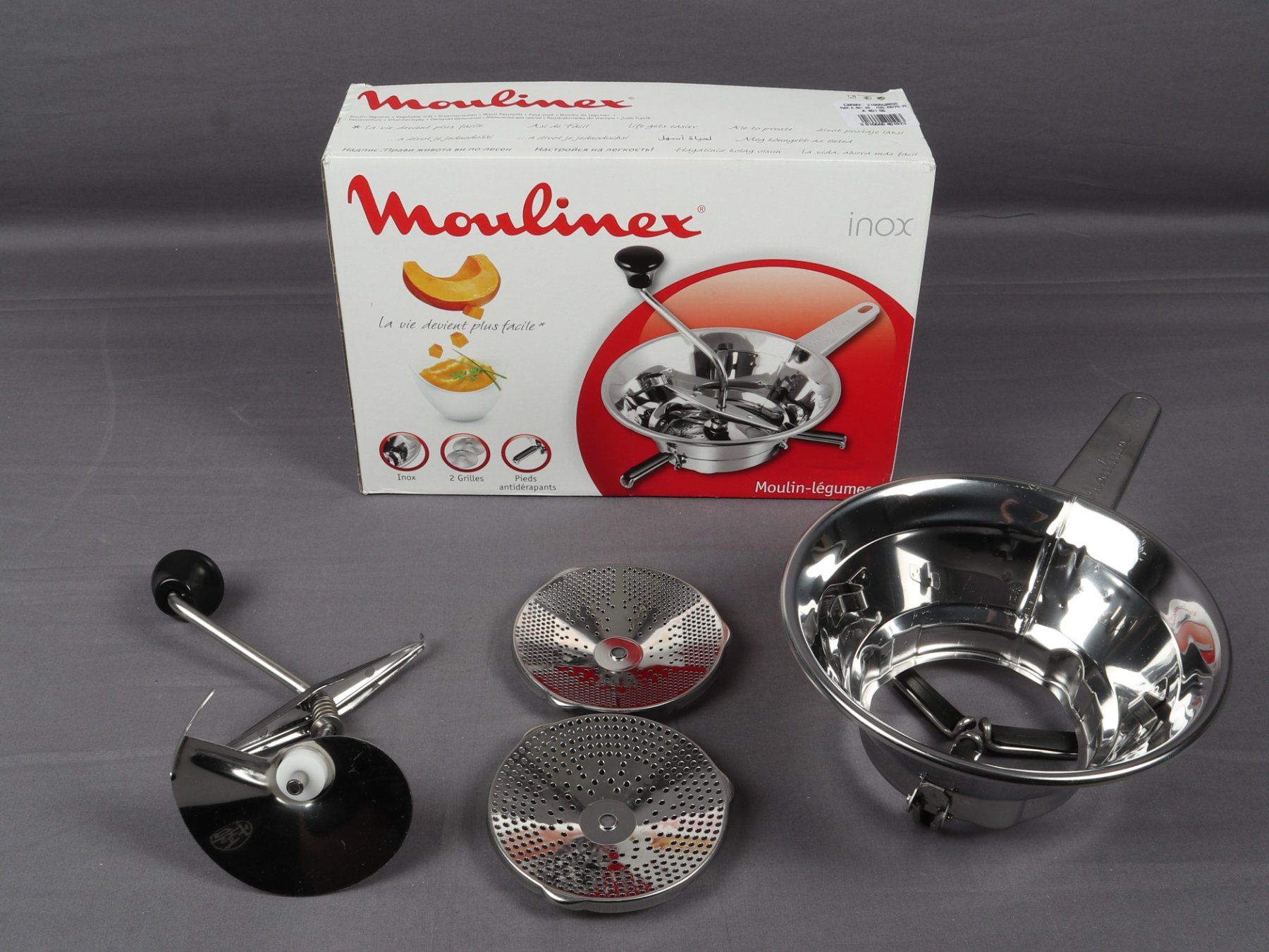 Moulinex Elettrodomestici da cucina: MOULINEX stainless steel vegetable mill – Nuovo (secondo la descrizione) da Steinen venduto da Restwert_Steinen