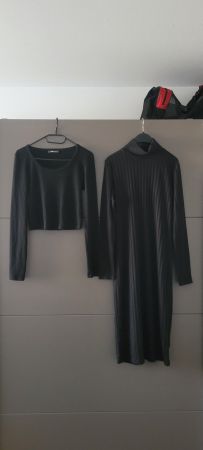 Robe long H&M et sweat FB sister taille M/38
