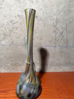 Vase en verre multicolore verre soufflé occasion