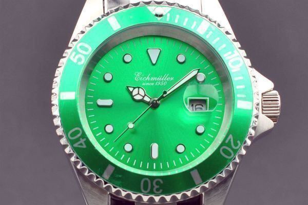 Orologi: Eichmüller- Waterproof 200m Datum 3411-6 – Nuovo e nell'imballaggio originale da Wittenbach venduto da uhrenshop24swiss 1