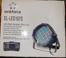 LED PAR Strahler Renkforce DL-LED107S mit 108RGB LED-S 10mm