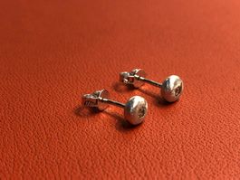 Ohrstecker aus Weissgold 18 Karat Au 750