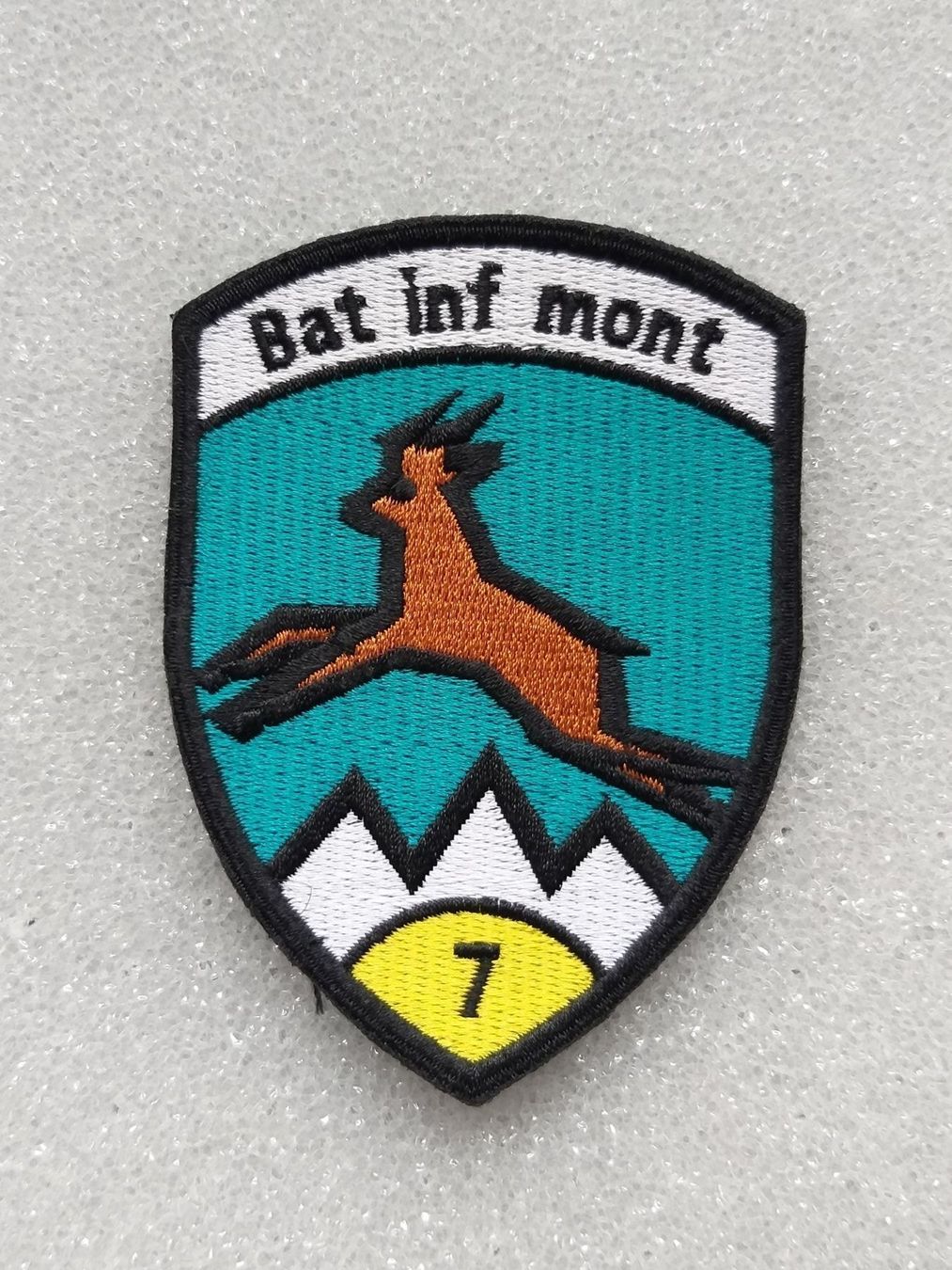 Placchette & Badge: Verbandsabzeichen Geb Inf Bat 07 Kp 3 – Usato da Bauma venduto da SwissMilitaria
