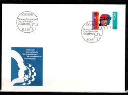 1993 - FDC /Werbemarken - 100 J.Int. Metallgewerkschaftsbund