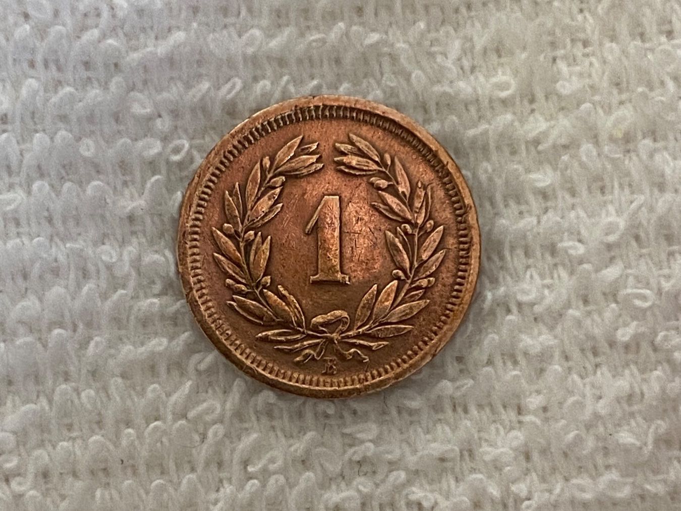 Tutti le monete: 1 centime/Rappen 1902 – Usato da Nyon venduto da Ilmi09 1