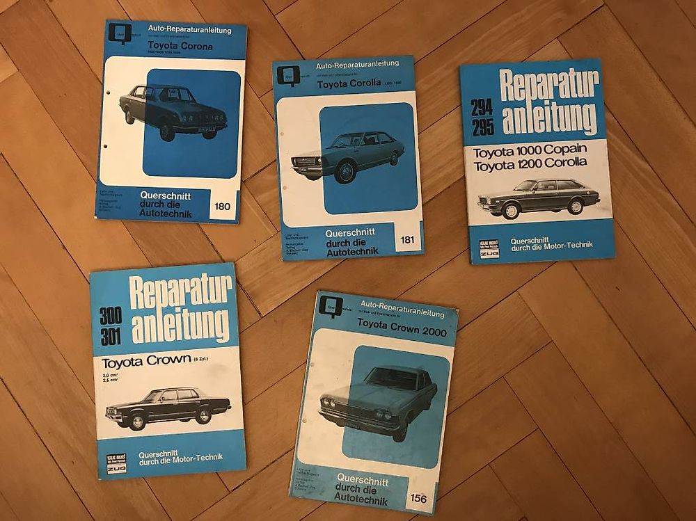 Libri: Bucheli Auto-Reparaturanleitung Toyota – Usato da Aarau venduto da 02GT