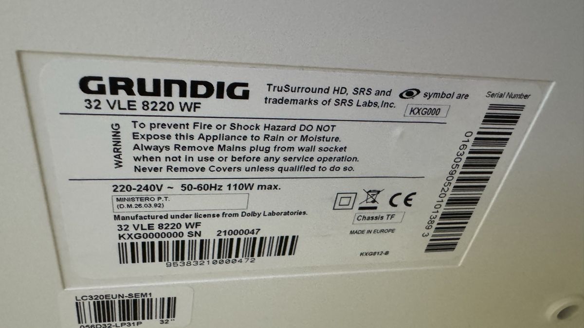 Grundig Fernseher: GRUNDIG 32 VLE 8131 WF LCD-TV – Gebraucht aus St.Gallen von gauwo 7