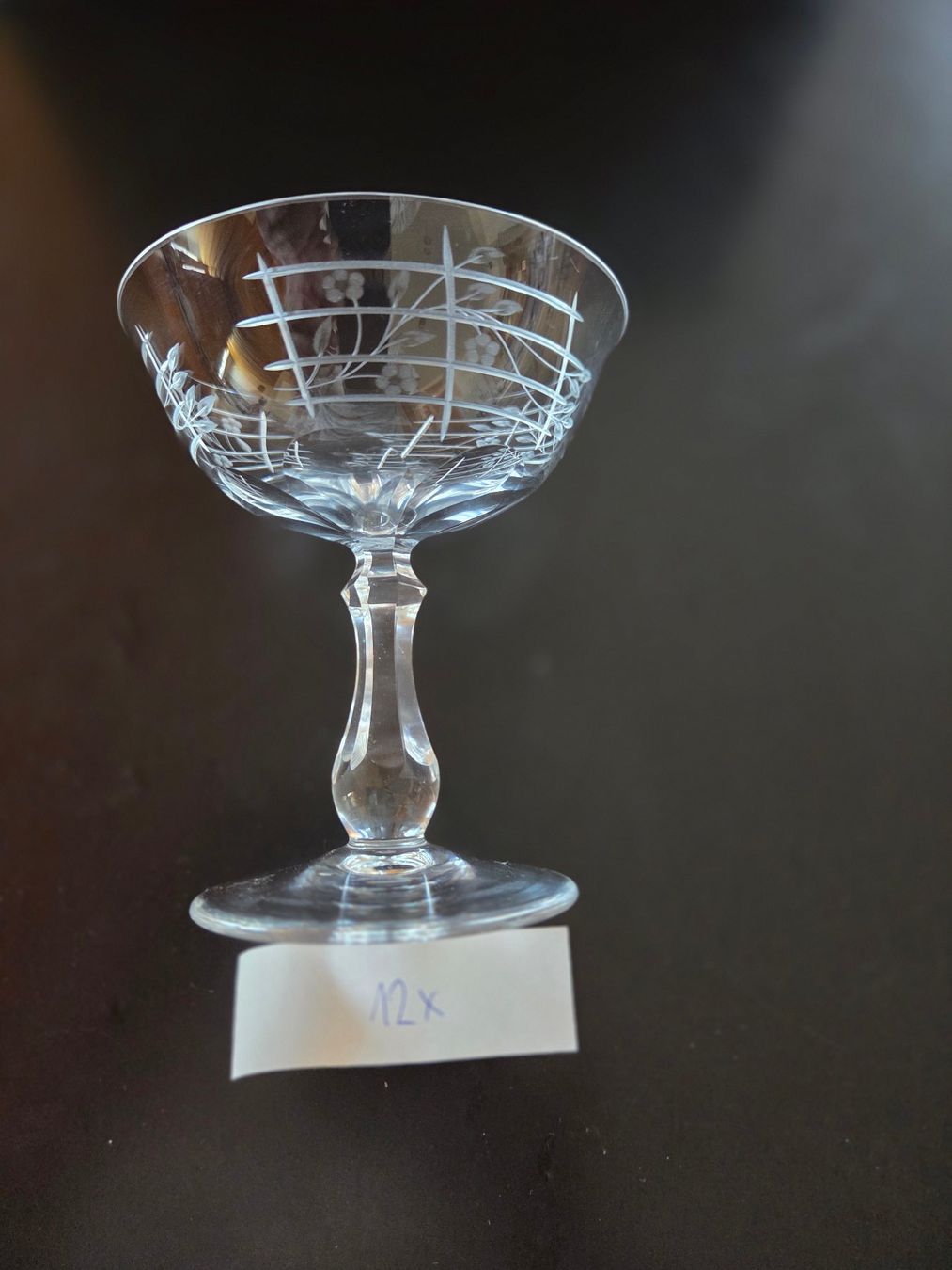 Rosenthal Bicchieri: Rosenthal Sanssouci Blattdekor Champagner Glas – Usato da Rorschach venduto da Ma-Re