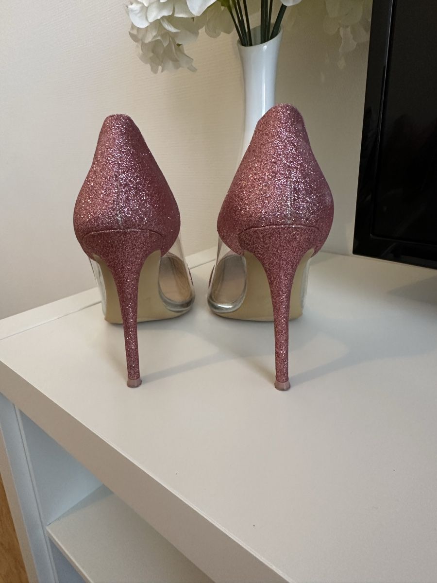 Scarpe da donna: Rosa Glitzer High Heels – Usato da Affoltern am Albis venduto da avu_8kpq