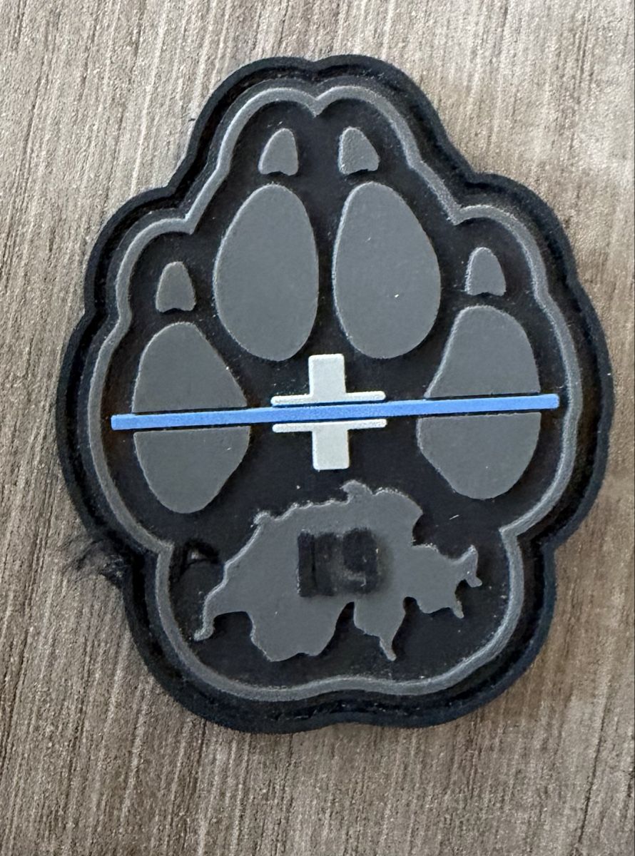Placchette & Badge: Insigne K9 avec velcroz  – Usato da Orbe venduto da OXYURANUS