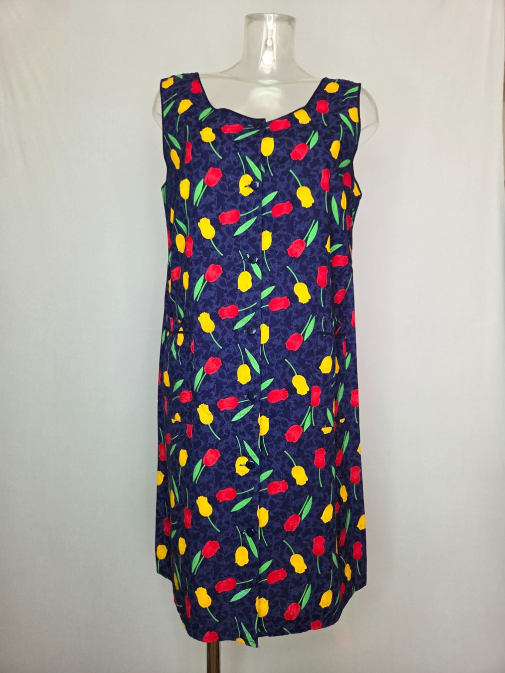 Vestiti: Vintage Tulpen Kleid M-L – Usato da Bern venduto da -Aniko-