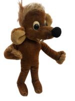 antike Maus aus Mohair, 25 cm gross verm. Schuco