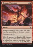 TCG Magic The Gathering MTG UK MKM 122 Demand Answers