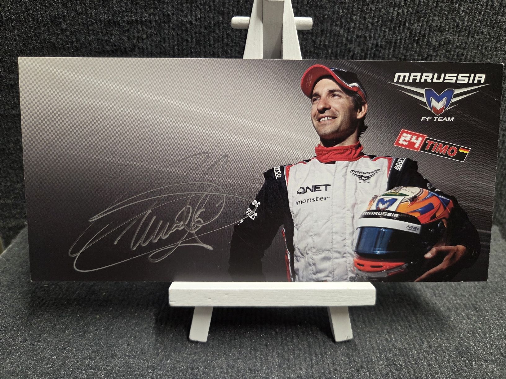 Autographes: Original Signiert vom Timo Glock  – D'occasion à Wetzikon ZH par AmacherM