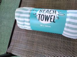 BEACH TOWEL 80 X 160 CM NEU
