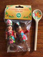 Hungarian Budapest Weinflaschen-Flaschenöffner +Holzlöffel