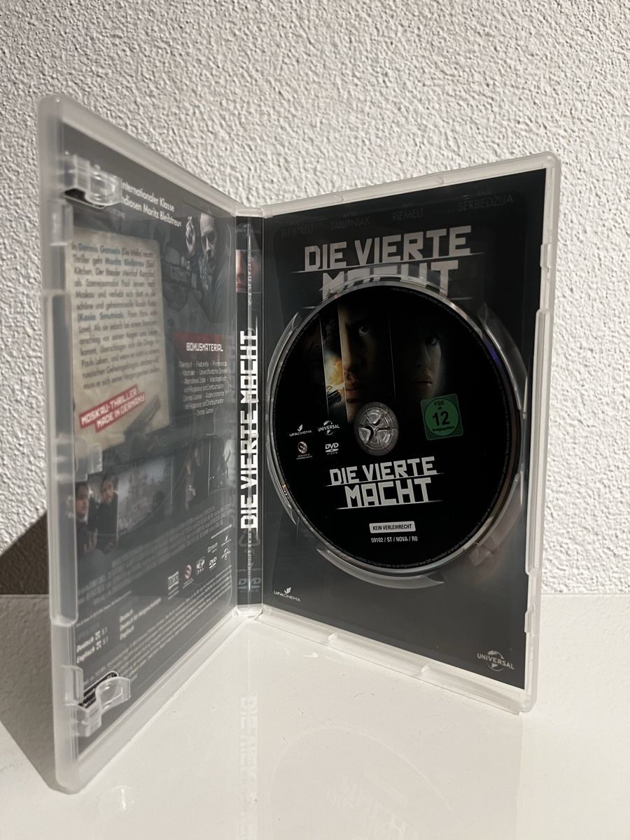 Tutti i DVDs: DVD - Die Vierte Macht – Usato da Bassersdorf venduto da McRob00 1