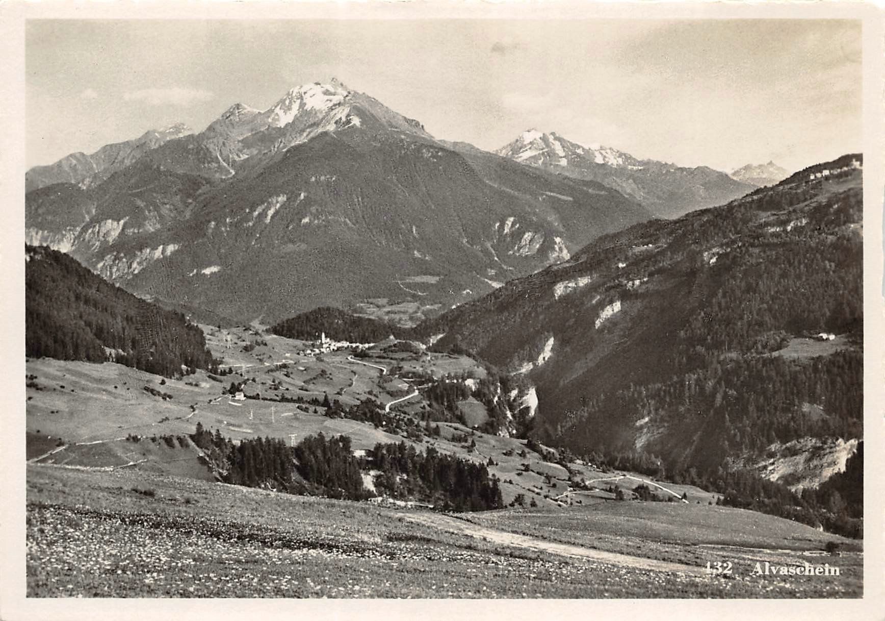 Ansichtskarten: Alvaschein – Gebraucht aus Ottikon b.Kemptth. von Neptun1974