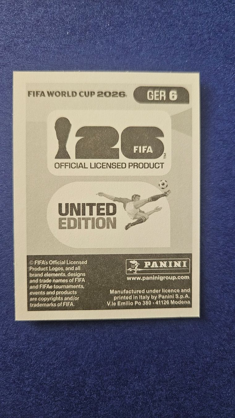 Panini Sammelbilder & Trading cards: Antonio Rüdiger GER 6 Panini Sticker – Neu (gemäss Beschreibung) aus Basel von Berliner89 1